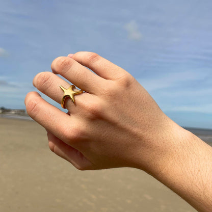 Anillo Estrella De Mar