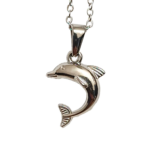 Collar Delfín — Acero inoxidable