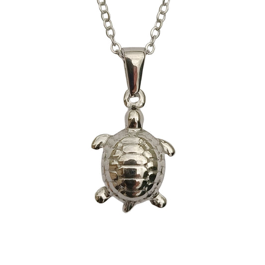 Collar Tortuga — Acero inoxidable